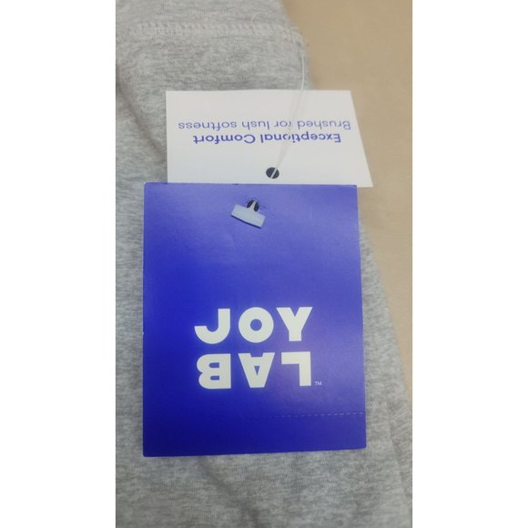 Women's Mid-Rise Brushed Jersey Jogger Pants - JoyLab Heather Gray Medium - Picture 6 of 8